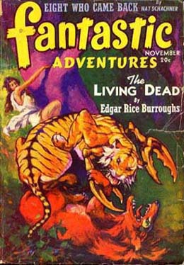 珍品　パルプ雑誌　FANTASTIC NOVELS 1949年　SF pulp